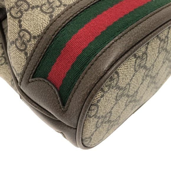 Gucci Ophidia Brown Canvas Shoulder Bag (Pre-Owned) - Picture 7 of 12